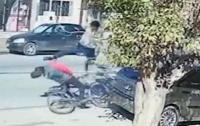 Detuvieron al ladrón de la patada voladora