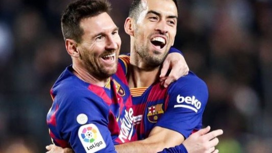 Messi sobre la salida de Busquets del Barcelona: "Como jugador y como persona sos un 10"