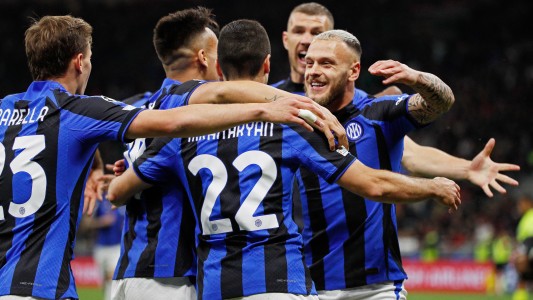 Inter venció al Milan 2-0 en la semifinal de ida de la Champions League