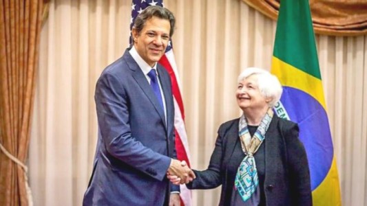 El ministro de Hacienda de Brasil pidió a Estados Unidos que le dé una mano a Argentina con el FMI