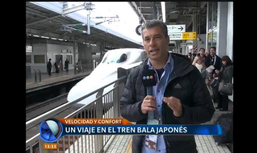 Telefe Noticias en Japón: viajamos en el tren bala y te mostramos todos los detalles