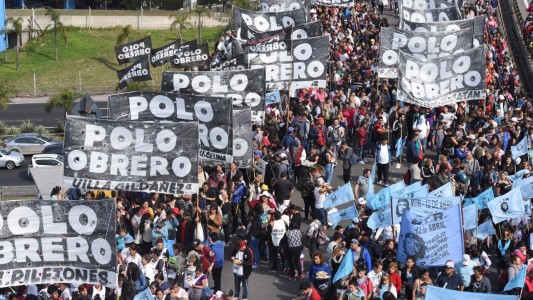 El Polo Obrero inició hoy una "marcha federal piquetera" para confluir el jueves en Plaza de Mayo