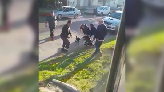 Detienen a la dueña de un pitbull que le ocasionó lesiones a tres personas en Bahía Blanca