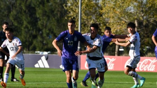 La Selección argentina Sub 20 le ganó 2-1 a Japón en el último amistoso previo al Mundial