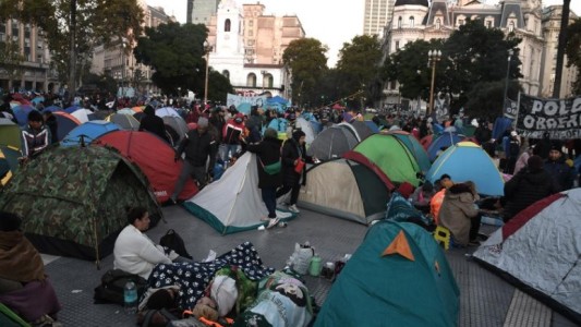 Marcha piquetera confluye hoy en Plaza de Mayo donde instalarán un acampe