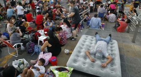 Tolosa Paz solicitó la intervención de la Defensoría de los Niños: "Con los chicos en el acampe no"