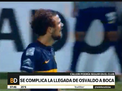 Se complica el pase de Osvaldo a Boca