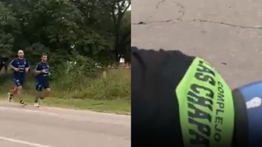 "Hey, Masche": se distrajo al saludar a su ídolo y se accidentó