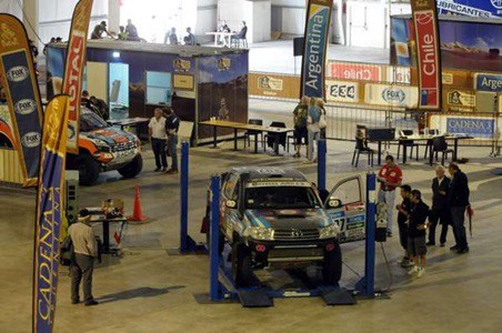 Comenzó en Tecnópolis la verificación técnica del Dakar 2016