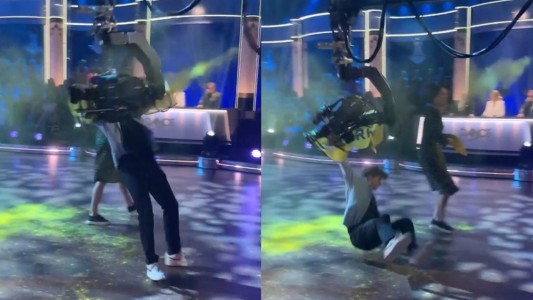 Interrumpió una final de baile en TV y la cámara no lo perdonó - #FlashChat