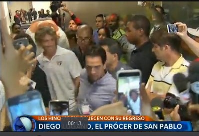 Diego Lugano, prócer de San Pablo