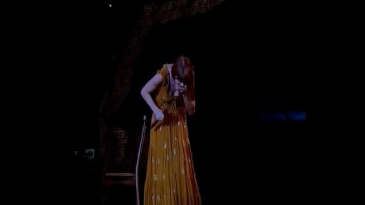 Taylor Swift se tragó un insecto en pleno show