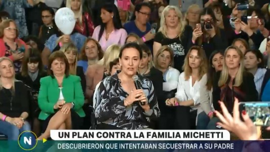 Gabriela Michetti aseguró que planearon secuestrar a su padre