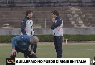 Guillermo Barros Schelotto, sin permiso para dirigir en Italia
