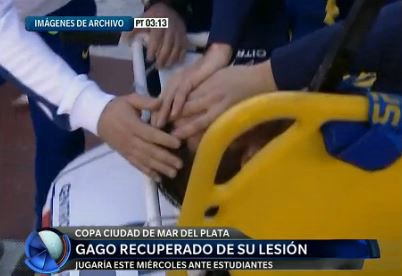 Gago, recuperado de su lesión