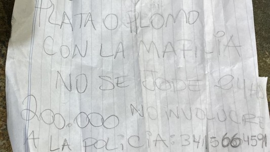 Rosario: tiene un taller de pinturas, lo amenazaron y le piden 10 mil dólares por cada nieto