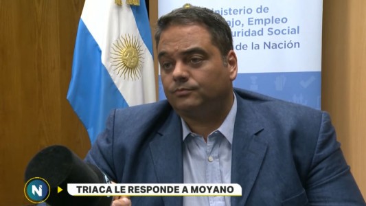 Jorge Triaca le respondió a Moyano