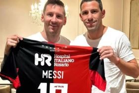 Maxi Rodríguez se despide del fútbol con Messi como invitado de lujo