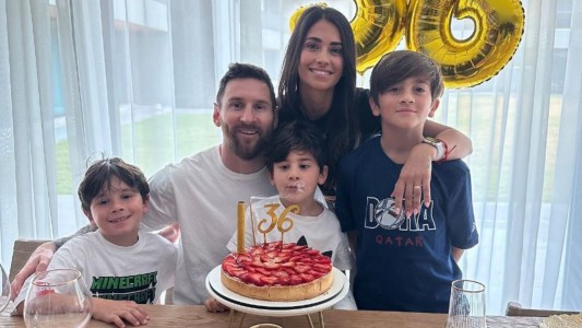 El romántico posteo de Antonella Roccuzzo a Lionel Messi por su cumpleaños