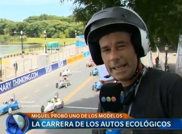 La carrera de los autos ecológicos