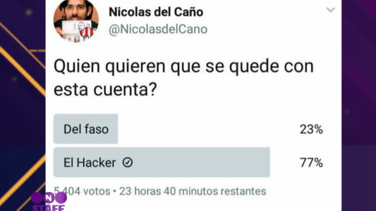Le hackearon la cuenta de Twitter a Nicolás del Caño