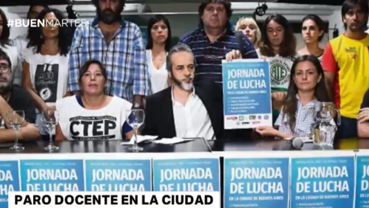 Los docentes porteños anunciaron un paro para el lunes y martes