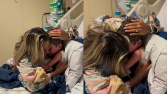 Video emotivo: Un niño de 8 años se reencontró con su madre luego de 16 días en coma