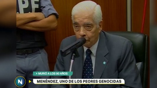 Murió el represor Luciano Benjamín Menéndez