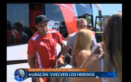 Vuelven los heridos de Huracán