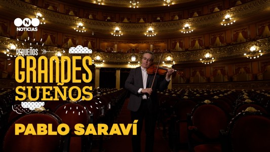 Pequeños Grandes Sueños: Pablo Saraví, el violinista principal de la orquesta del Teatro Colón