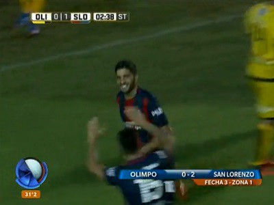 San Lorenzo ganó en Bahía Blanca y está primero en su zona