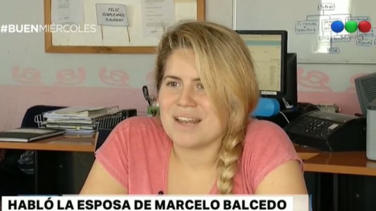 Esposa de Balcedo: "Para nosotros es normal tener dinero en la casa"