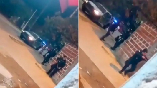 Corrientes: policías corrieron a motochorros a gomerazos - #FlashChat