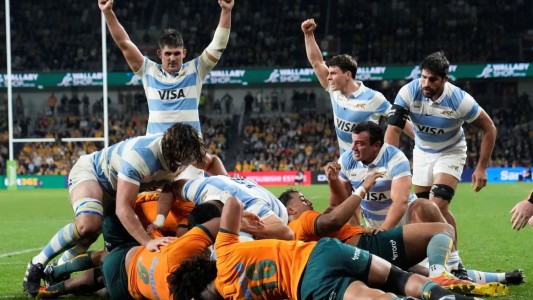 Rugby Championship: un try en el último minuto le dio el triunfo a Los Pumas ante Australia