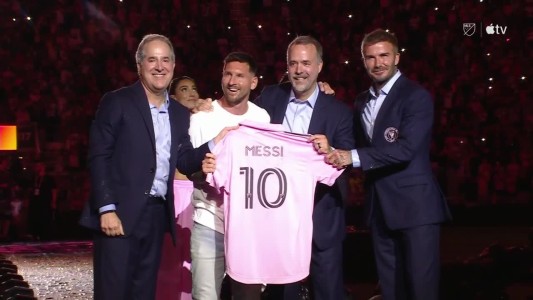 Un emocionado Messi fue presentado en Inter de Miami: "Vamos a vivir cosas lindas"