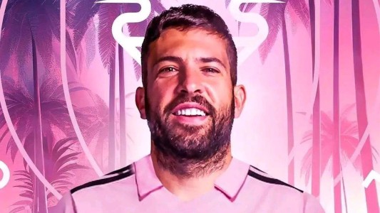 Jordi Alba se sumó al Inter Miami y compartirá vestuario con Lionel Messi y Sergio Busquets