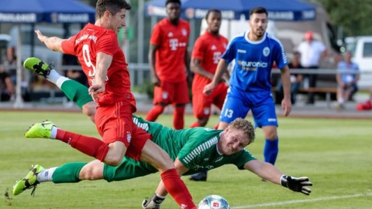 Un gol cada tres minutos: el Bayern Munich ganó 27 a 0 al Rottach Egern - #Flashchat
