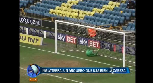 Inglaterra: un arquero que usa bien la cabeza