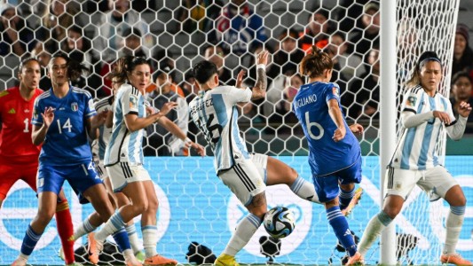 Argentina cayó en el debut ante Italia en el Mundial femenino de fútbol