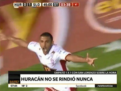 Huracán le ahogó el festejo a San Lorenzo en el último minuto