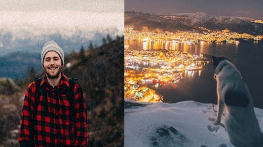 Dejó su trabajo y se dedicó a viajar con su perro