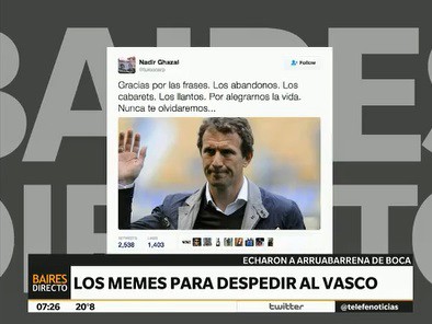 Los memes para despedir al Vasco