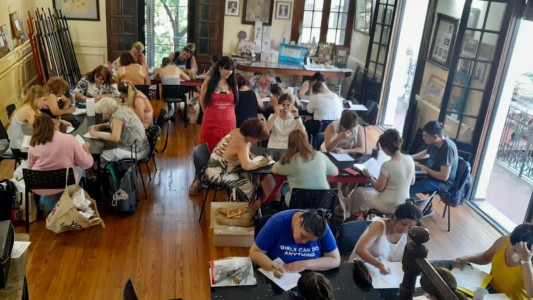 Aldo Bonzi: la profesora que ya enseñó arte a más de 30 mil alumnos