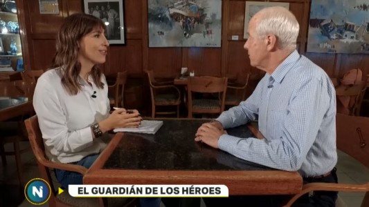 Malvinas: Geoffrey Cardozo, el guardián de los héroes