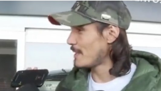 Cavani, en su primera declaración como jugador de Boca: "Es el más grande del mundo"