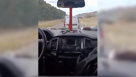 Video: conducción temeraria en una ruta bonaerense