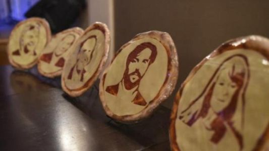 Llegan las pizzas con la cara de los candidatos presidenciales