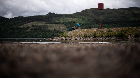 Peligra el hogar del monstruo: el lago Ness, víctima de la sequía