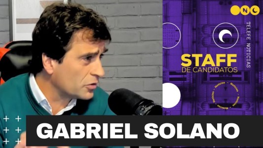 Solano en Staff de Candidatos: "El laburante no se tiene que comer el verso de la derecha"