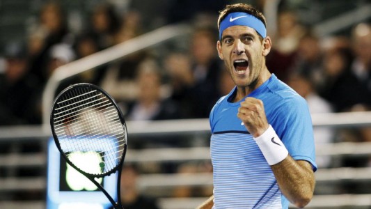 Cómodo triunfo de Del Potro en su debut en el Masters 1000 de Indian Wells